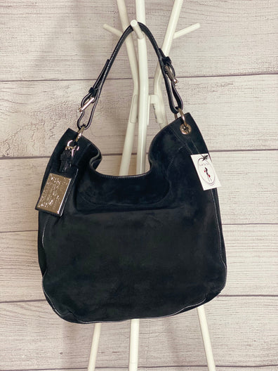 Classic Black Suede Bag